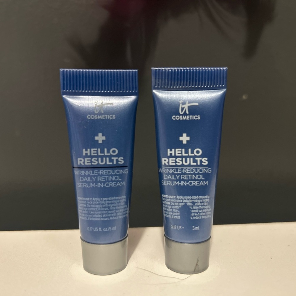 ⭐️ IT Cosmetics Hello Results Retinol Serum Bundle